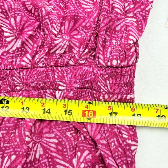 Terra & Sky Women's Off Shoulder Batik Geometric Print Maxi Dress Size 1X NWT - Picture 11 of 12